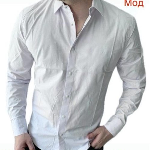 Рубашка Надийка (46-54) ND1256-247 white (деми) Надийка ND1256-247 white