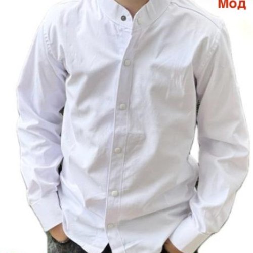 Рубашка Надийка (6-11) ND1334-244 white (деми) Надийка ND1334-244 white