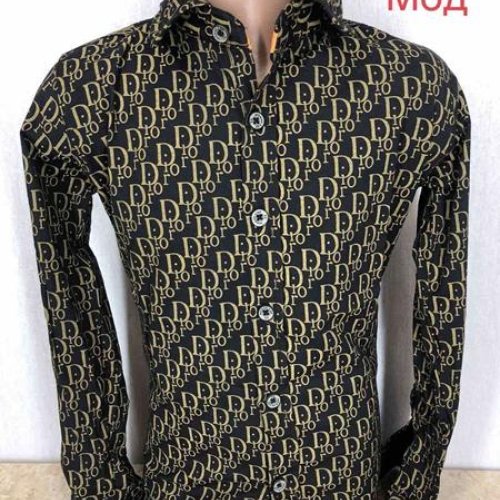 Рубашка Надийка (5-9) ND1365-769 black (деми) Надийка ND1365-769 black