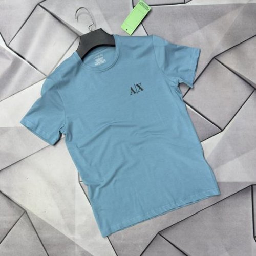 Футболка Rassul (S-2XL) 67033 l.blue (лето) Rassul 67033 l.blue