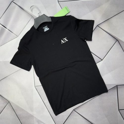 Футболка Rassul (S-2XL) 67036 black (лето) Rassul 67036 black