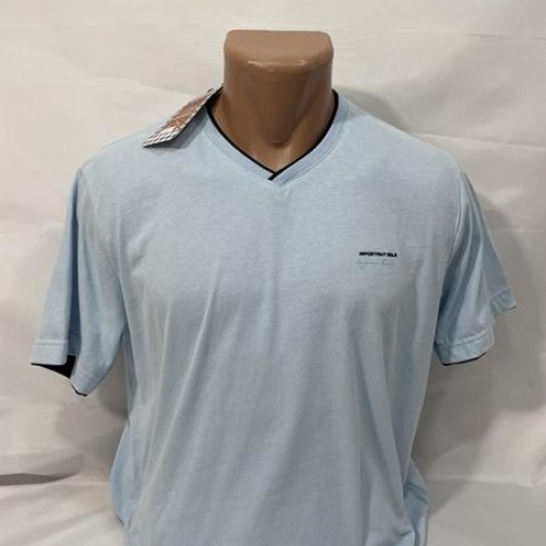 Футболка Sabihina (4XL-7XL) SB1999 l.blue (лето) Sabihina SB1999 l.blue