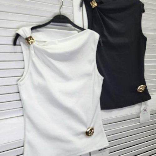 Майка Nefertiti (one size) NF184 white (лето) Nefertiti NF184 white