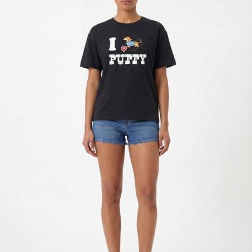 Футболка Nefertiti (S-L) NF237 black (лето) Nefertiti NF237 black