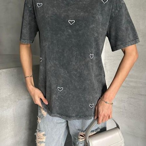 Футболка Nefertiti (S-L) NF250 grey (лето) Nefertiti NF250 grey