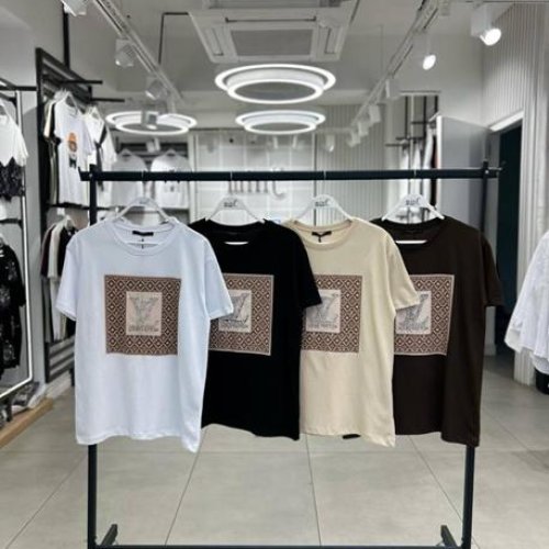 Футболка Nefertiti (S-L) NF251 beige (лето) Nefertiti NF251 beige