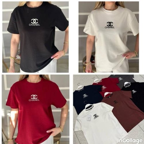 Футболка Nefertiti (S-L) NF253 brown (лето) Nefertiti NF253 brown