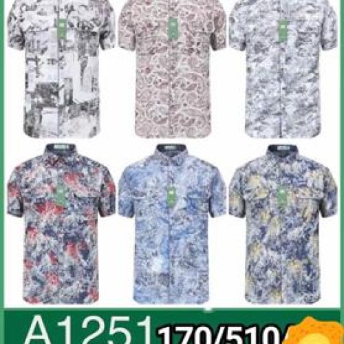 Рубашка Anion (XL-5XL) A1251 mix (лето) Anion A1251 mix