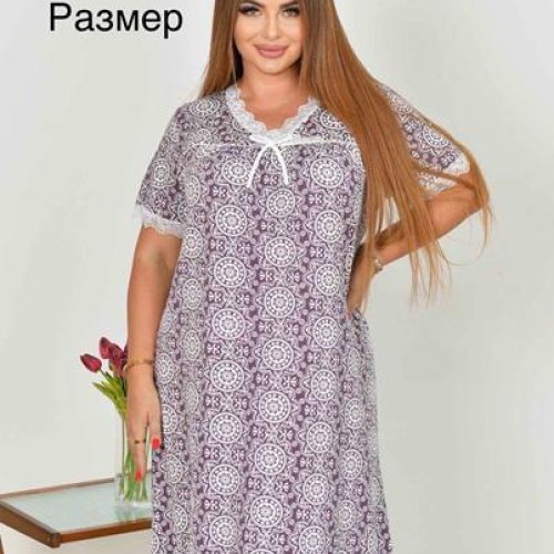 Ночнушка Anion (54-62) 632 brown (лето) Anion 632 brown