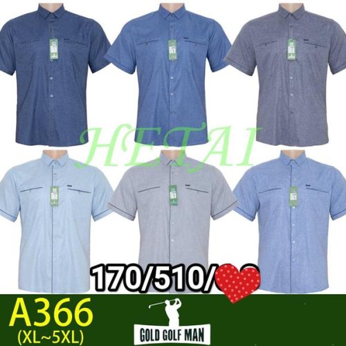 Рубашка Anion (XL-5XL) A366 mix (лето) Anion A366 mix