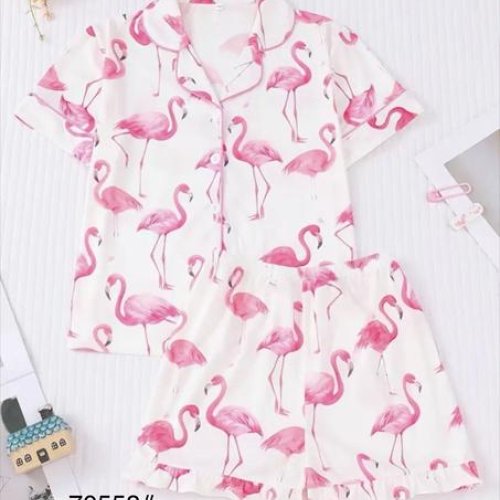Пижама Anion (M-3XL) 70558 white (лето) Anion 70558 white