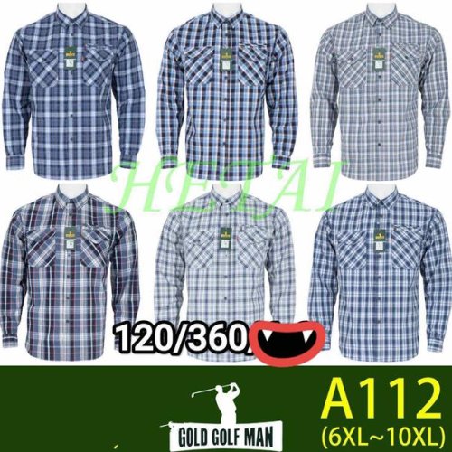 Рубашка Anion (6XL-10XL) A112 mix (деми) Anion A112 mix