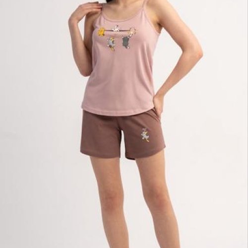 Пижама Trikotag (S-XL) T774 powder (лето) Trikotag T774 powder