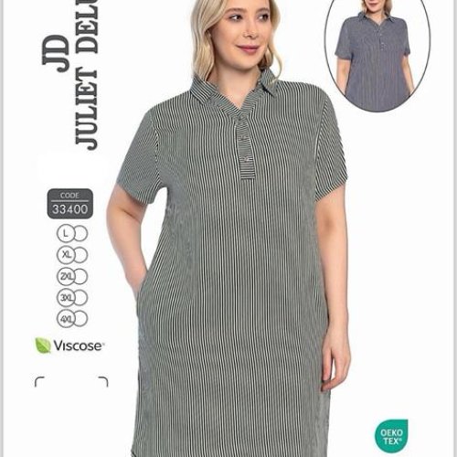 Платье Trikotag (L-4XL) 33400 d.grey (лето) Trikotag 33400 d.grey