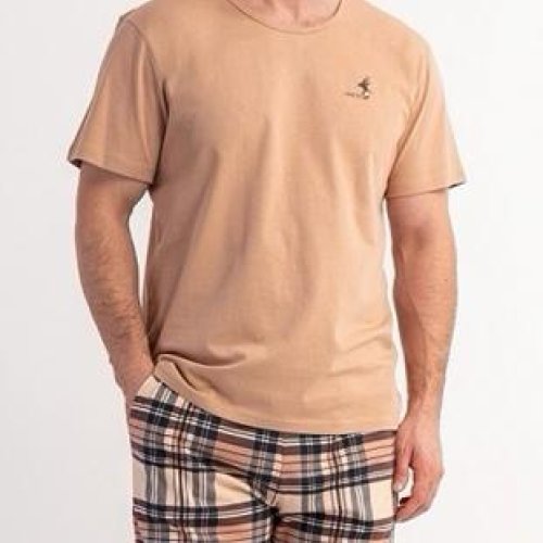 Пижама Trikotag (M-2XL) 601011 beige (лето) Trikotag 601011 beige