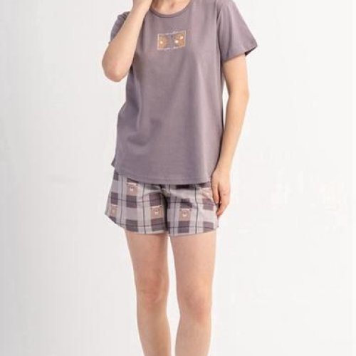 Пижама Trikotag (S-XL) T711 grey (лето) Trikotag T711 grey