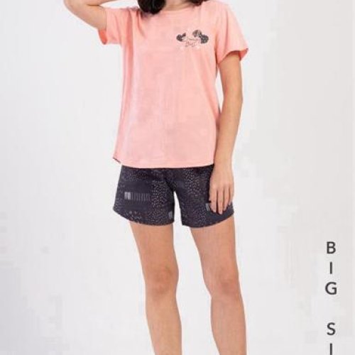 Пижама Trikotag (XL-4XL) T723 peach (лето) Trikotag T723 peach