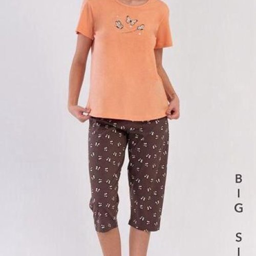 Пижама Trikotag (XL-4XL) T735 orange (лето) Trikotag T735 orange