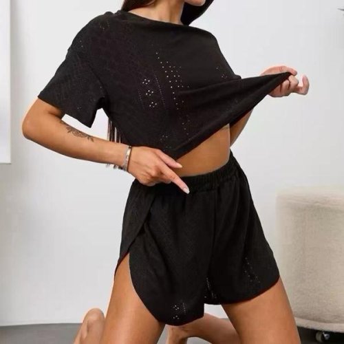 Пижама Trikotag (S-XL) T764 black (лето) Trikotag T764 black