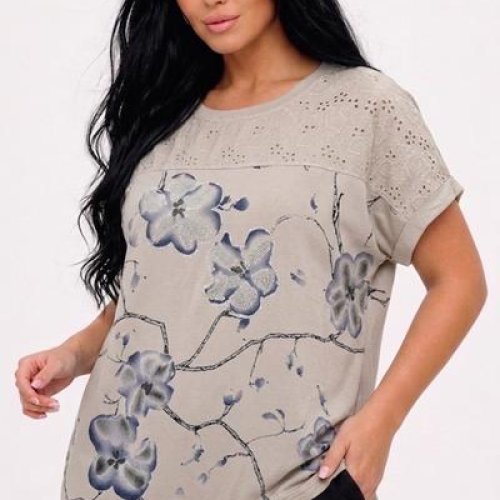 Футболка LeVisha (52-56) 26017 l.beige (лето) LeVisha 26017 l.beige