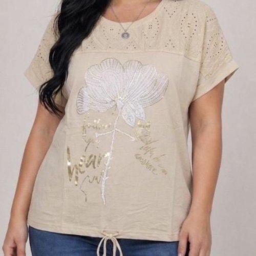 Футболка LeVisha (52-56) 26018 l.beige (лето) LeVisha 26018 l.beige