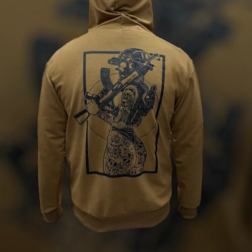Худи Madoka (M-3XL) 1420 koyot (деми) Madoka 1420 koyot