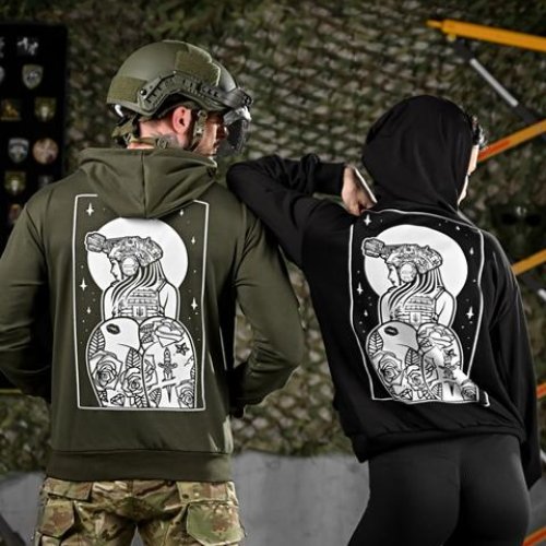 Худи Madoka (3XL-5XL) 1425 khaki (деми) Madoka 1425 khaki
