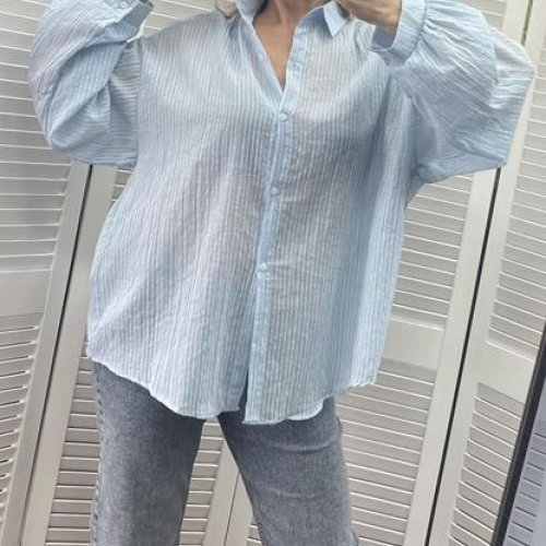 Рубашка Nefertiti (one size) 5576 l.blue (деми) Nefertiti 5576 l.blue