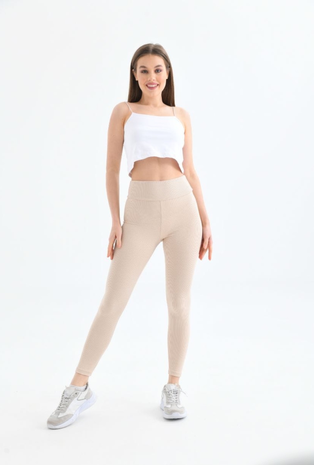 Лосины Red Hat clothes (S-XL) 6000 beige (деми)