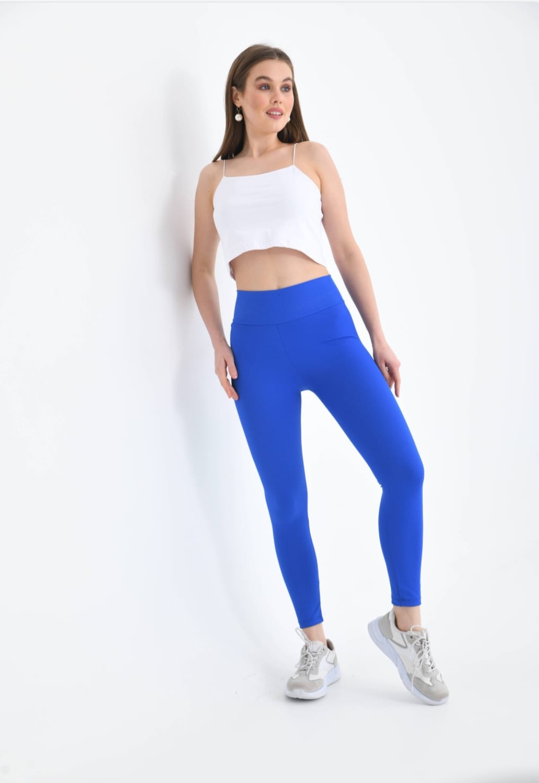 Лосины Red Hat clothes (S-XL) 6000 blue (деми)