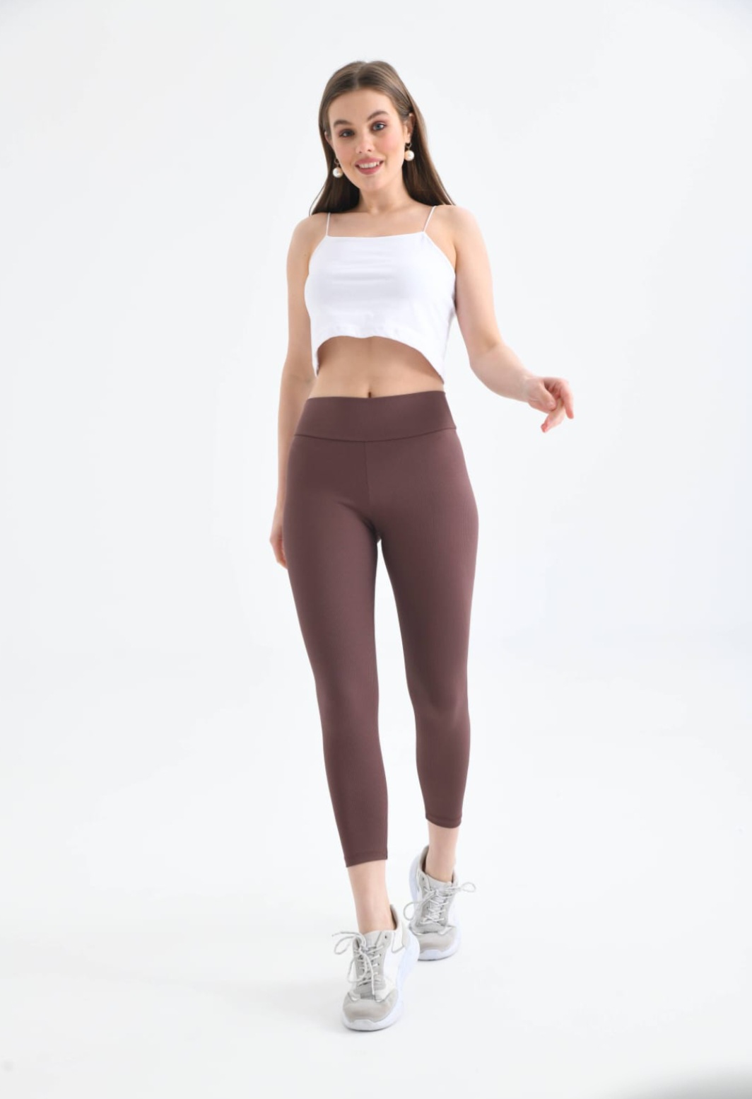 Лосины Red Hat clothes (S-XL) 6000 brown (деми)