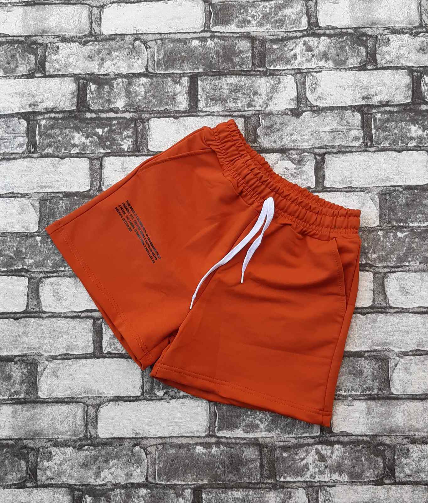 Шорты Sport style (44-52) SS17 orange (лето)