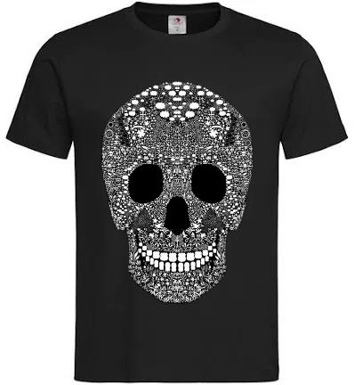 Футболка ALIA (M-3XL) 2932 black (лето)