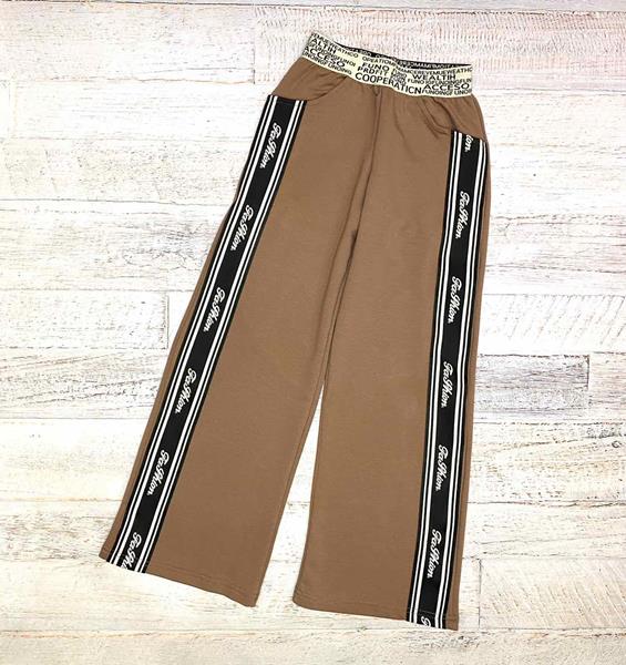 Штаны спорт LiMa kids (134-158) LM20 brown (деми)