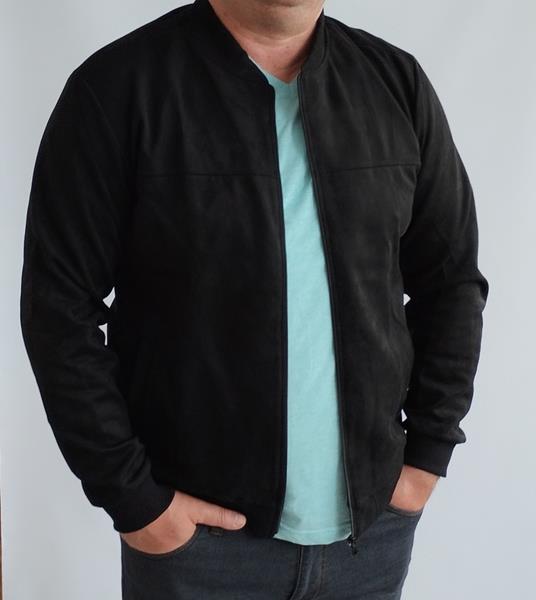 Куртка Sport style (3XL-4XL) 10129 black-old-1 (деми)