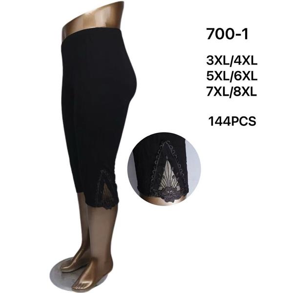 Бриджи АнЯ (3XL-8XL) 700-1 black (лето)