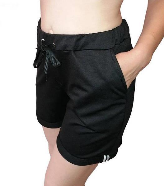 Шорты Sport style (S-XL) 621 black-old-1 (лето)