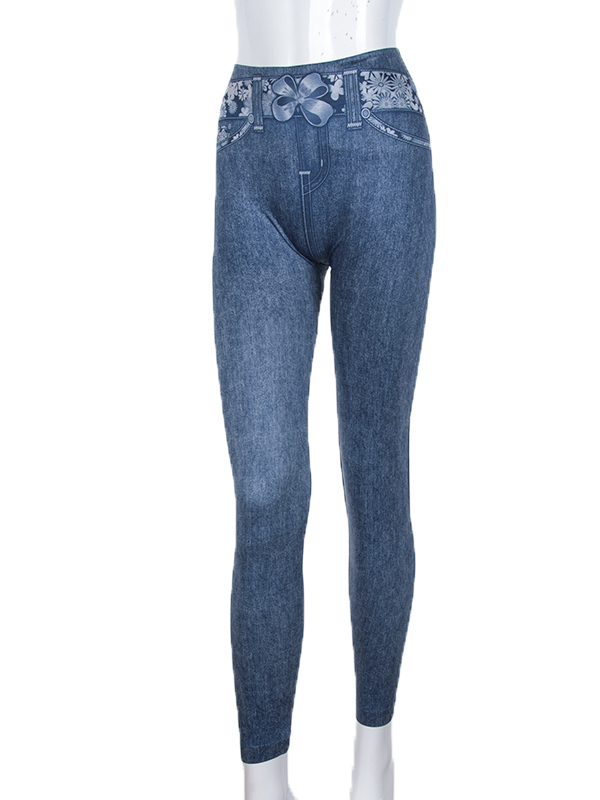 Лосины Obuv OK2 (one size) B0154-2 (11904) blue (деми)