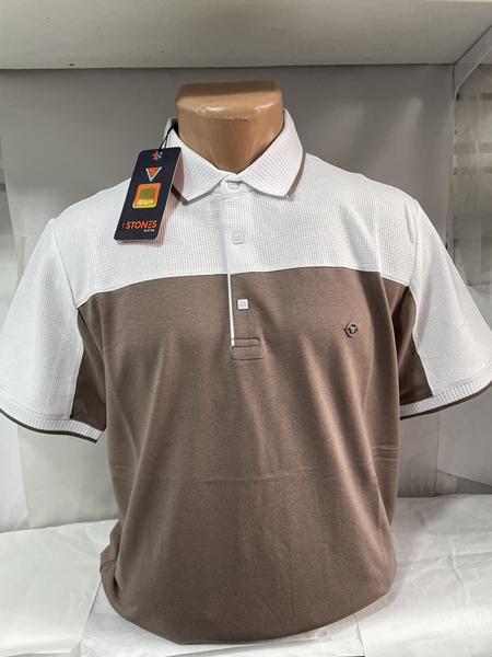 Футболка Sabihina (M-2XL) SB1741 brown (лето)