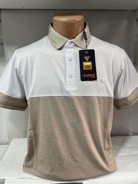 Футболка Sabihina (M-2XL) SB1744 beige (лето)