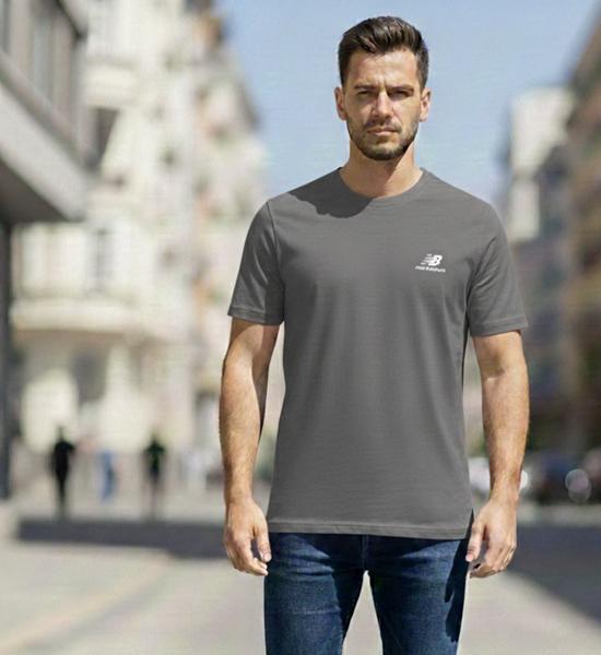Футболка Zalov (46-54) ZW1438 grey (лето)