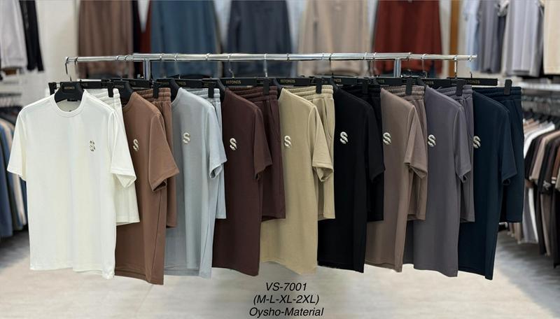 Костюм Vip Stendo (M-2XL) 7001 black (лето)
