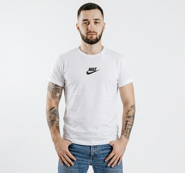 Футболка Sport style (46-54) 1 white (лето)