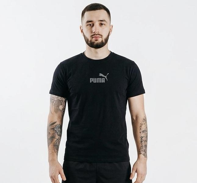 Футболка Sport style (46-54) 1-2 black (лето)