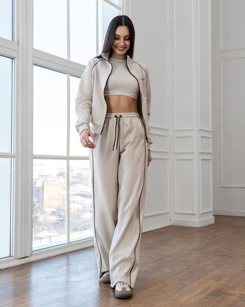 Костюм спорт AZNA (S-XL) Д134 beige (деми)