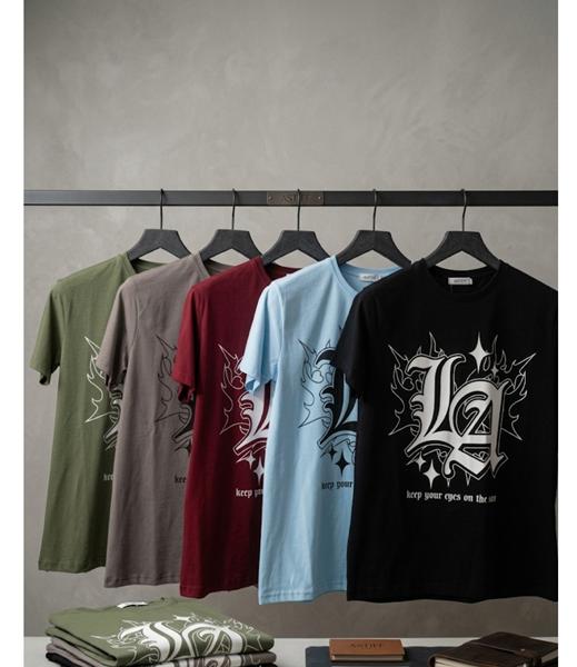Футболка Style M.Clothes (S-2XL) SM99 green (лето)