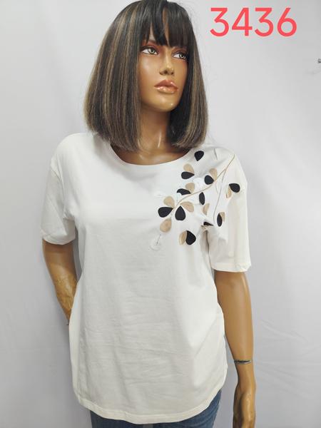 Футболка LIDA (52-62) 3436 white (лето)