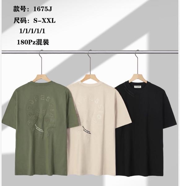 Футболка Ale-Ate (S-2XL) 1675J black (лето)