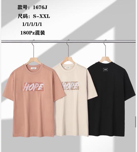 Футболка Ale-Ate (S-2XL) 1676J l.beige (лето)