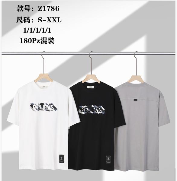 Футболка Ale-Ate (S-2XL) Z1786 grey (лето)